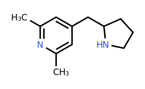 CAS 881041-84-5 | 2,6-Dimethyl-4-(2-pyrrolidinylmethyl)pyridine