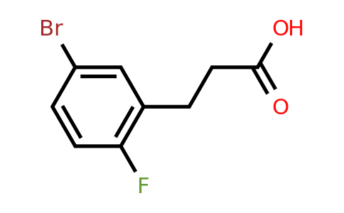 CAS 881189-58-8 | 3-(5-bromo-2-fluorophenyl)propanoic acid