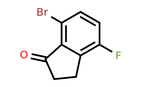CAS 881189-73-7 | 7-bromo-4-fluoro-2,3-dihydro-1H-inden-1-one