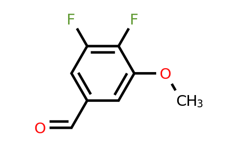CAS 881190-46-1 | 3,4-Difluoro-5-methoxybenzaldehyde
