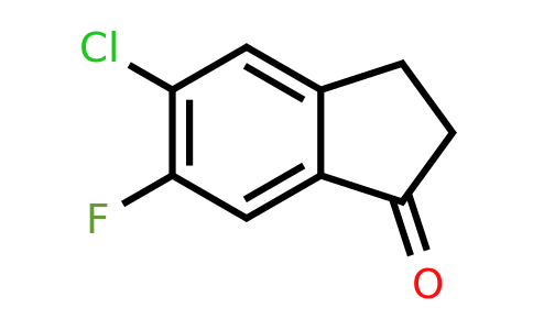 CAS 881190-94-9 | 5-Chloro-6-fluoro-2,3-dihydro-1H-inden-1-one