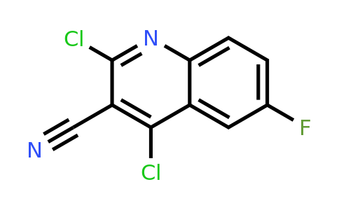 CAS 881313-89-9 | 2,4-Dichloro-6-fluoroquinoline-3-carbonitrile