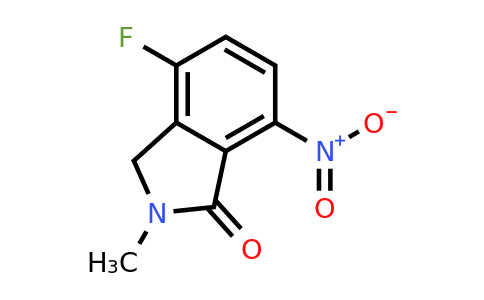 CAS 881415-06-1 | 4-Fluoro-2-methyl-7-nitroisoindolin-1-one