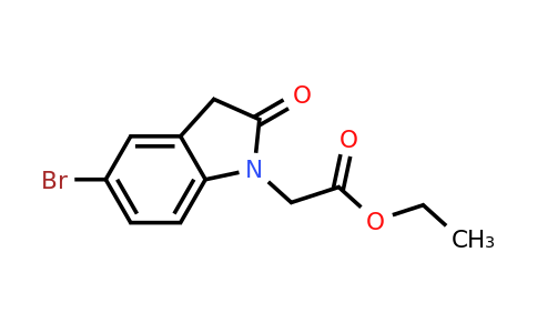 CAS 881608-39-5 | Ethyl 2-(5-bromo-2-oxoindolin-1-yl)acetate