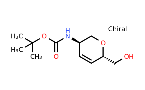 CAS 881656-86-6 | tert-butyl N-[(3R,6S)-6-(hydroxymethyl)-3,6-dihydro-2H-pyran-3-yl]carbamate