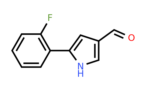 CAS 881674-56-2 | 5-(2-fluorophenyl)-1H-pyrrole-3-carbaldehyde