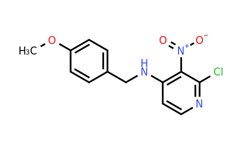 CAS 881844-09-3 | 2-Chloro-N-(4-methoxybenzyl)-3-nitropyridin-4-amine
