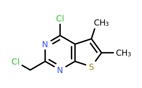 CAS 88203-19-4 | 4-chloro-2-(chloromethyl)-5,6-dimethylthieno[2,3-d]pyrimidine