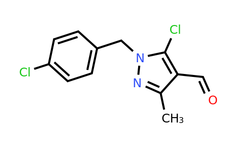 CAS 882224-01-3 | 5-chloro-1-[(4-chlorophenyl)methyl]-3-methyl-1H-pyrazole-4-carbaldehyde