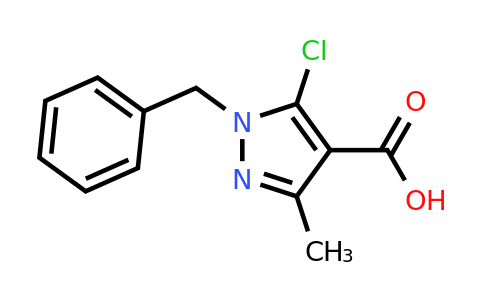 CAS 882227-05-6 | 1-benzyl-5-chloro-3-methyl-1H-pyrazole-4-carboxylic acid