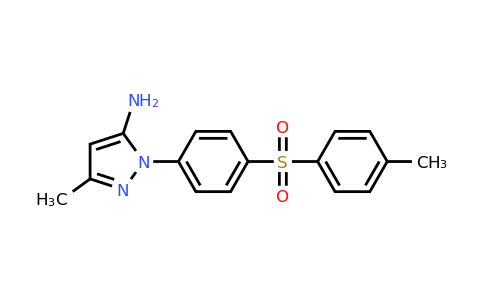 CAS 882231-88-1 | 3-methyl-1-[4-(4-methylbenzenesulfonyl)phenyl]-1H-pyrazol-5-amine