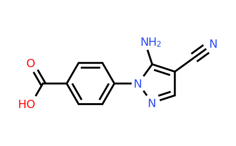 CAS 882233-04-7 | 4-(5-Amino-4-cyano-1H-pyrazol-1-yl)benzoic acid