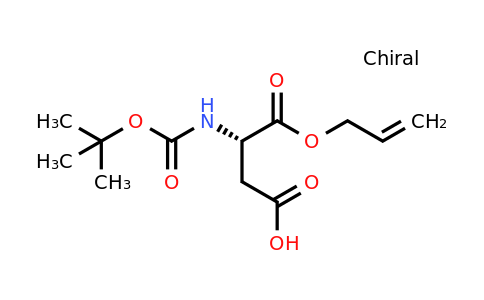 CAS 88224-27-5 | (3S)-3-{[(tert-butoxy)carbonyl]amino}-4-oxo-4-(prop-2-en-1-yloxy)butanoic acid