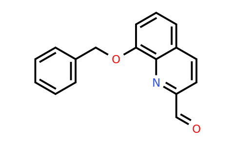 CAS 88238-73-7 | 8-(Benzyloxy)quinoline-2-carbaldehyde