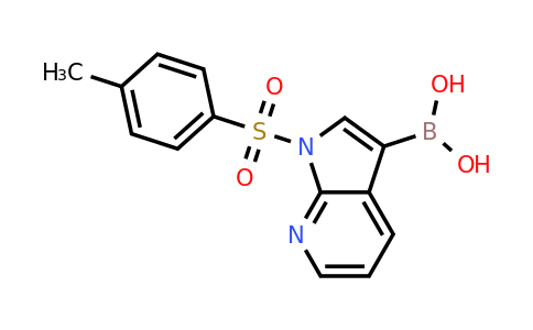 1-Tosyl-1H-pyrrolo[2,3-B]pyridin-3-ylboronic acid