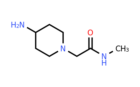 CAS 882562-53-0 | 2-(4-Aminopiperidin-1-yl)-N-methylacetamide