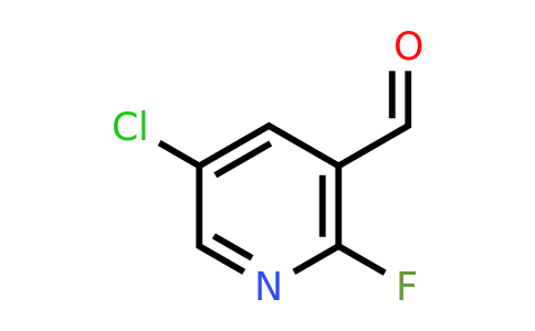 CAS 882679-90-5 | 5-Chloro-2-fluoronicotinaldehyde