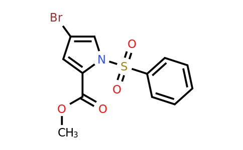CAS 882747-46-8 | Methyl 4-bromo-1-(phenylsulfonyl)-1H-pyrrole-2-carboxylate