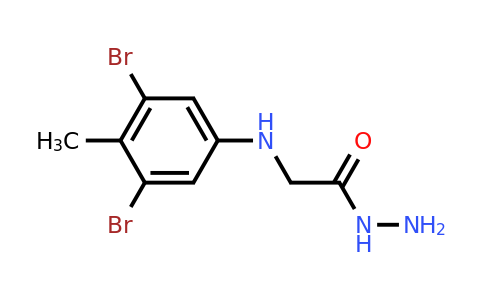 CAS 882760-09-0 | 2-((3,5-Dibromo-4-methylphenyl)amino)acetohydrazide