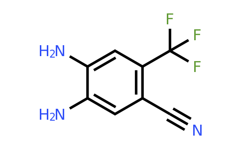 CAS 882978-62-3 | 4,5-Diamino-2-(trifluoromethyl)benzonitrile