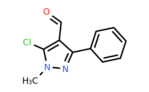 CAS 883-38-5 | 5-Chloro-1-methyl-3-phenyl-1H-pyrazole-4-carbaldehyde