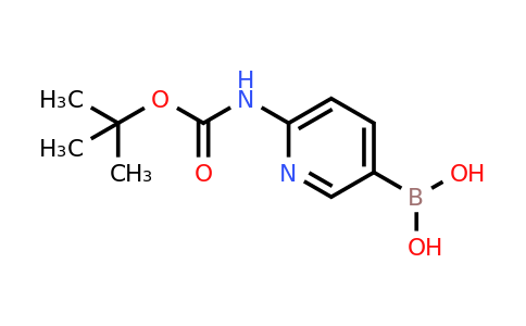 6-(Tert-butoxycarbonylamino)pyridin-3-ylboronic acid