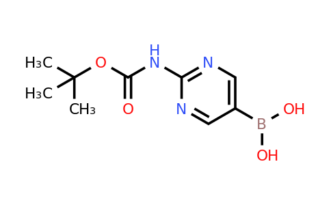 CAS 883231-25-2 | (2-((tert-Butoxycarbonyl)amino)pyrimidin-5-yl)boronic acid