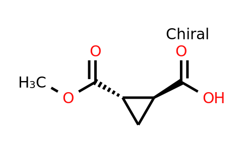CAS 88335-96-0 | (1S,2S)-2-methoxycarbonylcyclopropanecarboxylic acid