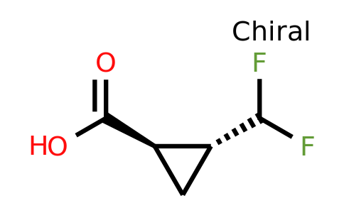 CAS 883443-58-1 | trans-2-(difluoromethyl)cyclopropanecarboxylic acid