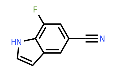 CAS 883500-88-7 | 7-fluoro-1H-indole-5-carbonitrile