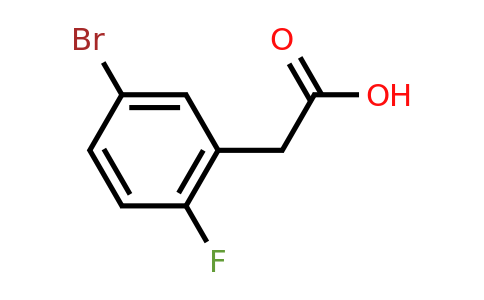 CAS 883514-21-4 | 2-(5-bromo-2-fluorophenyl)acetic acid