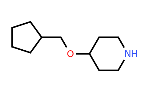 CAS 883521-42-4 | 4-(cyclopentylmethoxy)piperidine
