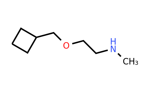 CAS 883523-55-5 | [2-(cyclobutylmethoxy)ethyl](methyl)amine