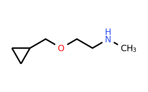CAS 883526-98-5 | [2-(cyclopropylmethoxy)ethyl](methyl)amine
