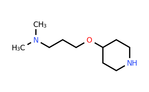 CAS 883532-64-7 | N,N-Dimethyl-3-(piperidin-4-yloxy)propan-1-amine