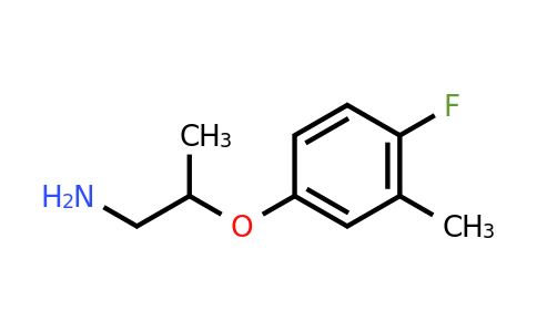 CAS 883534-59-6 | 2-(4-Fluoro-3-methyl-phenoxy)-propylamine