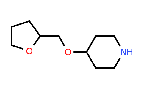CAS 883537-64-2 | 4-[(oxolan-2-yl)methoxy]piperidine