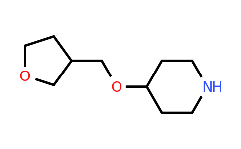 CAS 883537-71-1 | 4-[(oxolan-3-yl)methoxy]piperidine
