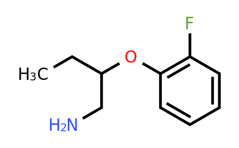 CAS 883539-29-5 | 1-[(1-Aminobutan-2-yl)oxy]-2-fluorobenzene