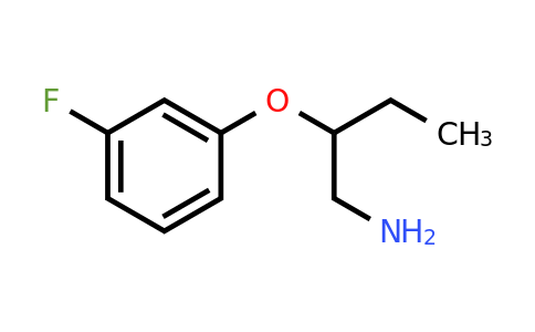 CAS 883539-37-5 | 2-(3-fluorophenoxy)butan-1-amine