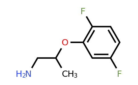 CAS 883540-17-8 | 2-(2,5-Difluoro-phenoxy)-propylamine