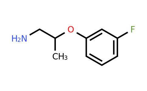 CAS 883542-53-8 | 1-[(1-Aminopropan-2-YL)oxy]-3-fluorobenzene