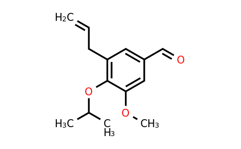 CAS 883543-95-1 | 3-Allyl-4-isopropoxy-5-methoxybenzaldehyde