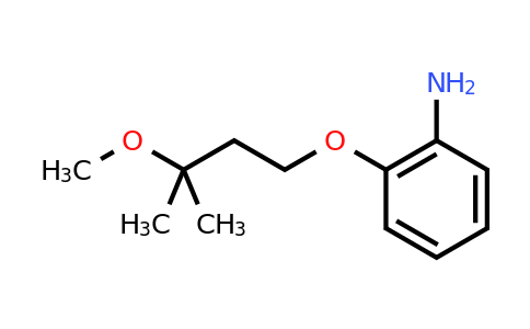 CAS 883545-58-2 | 2-(3-Methoxy-3-methylbutoxy)aniline