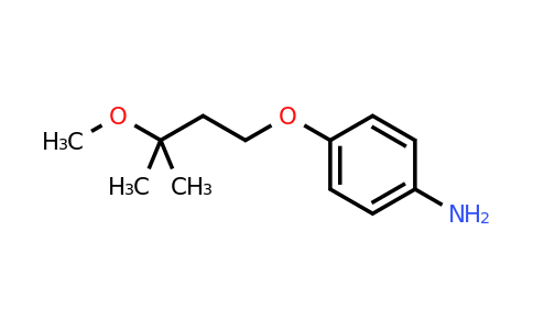 CAS 883545-65-1 | 4-(3-Methoxy-3-methylbutoxy)aniline