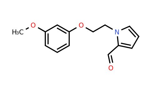 CAS 883546-27-8 | 1-(2-(3-Methoxyphenoxy)ethyl)-1H-pyrrole-2-carbaldehyde