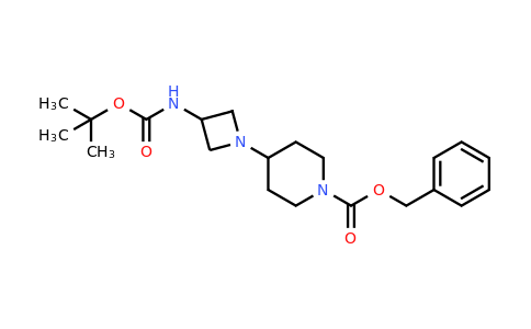 CAS 883546-87-0 | Benzyl 4-(3-((tert-butoxycarbonyl)amino)azetidin-1-yl)piperidine-1-carboxylate