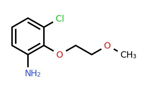 CAS 883547-01-1 | 3-Chloro-2-(2-methoxyethoxy)aniline