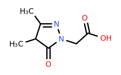 CAS 883550-06-9 | 2-(3,4-dimethyl-5-oxo-4,5-dihydro-1H-pyrazol-1-yl)acetic acid