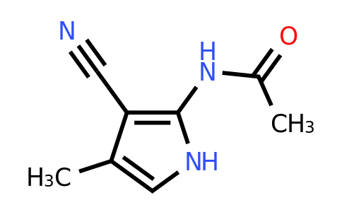 CAS 88366-10-3 | N-(3-Cyano-4-methyl-1H-pyrrol-2-yl)acetamide